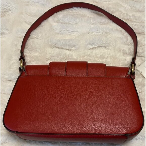 Women's Wal-Mart Stores Red MIA Shoulder Bag w/Snap Button One Size (NEW-Other) - Picture 4 of 15